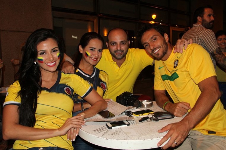 Brazil VS Colombia at Revolver